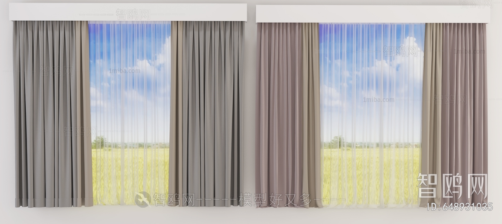 Modern The Curtain