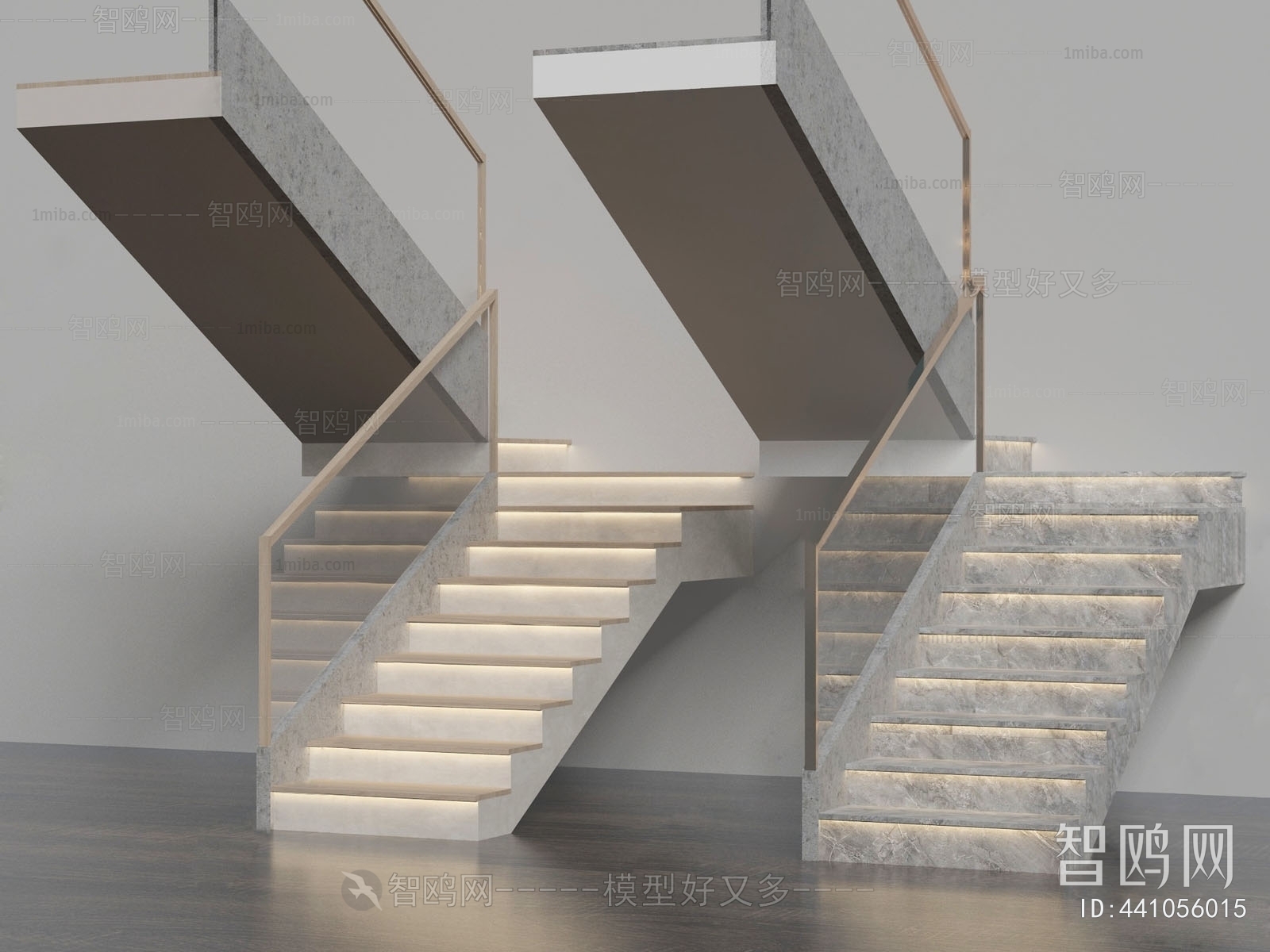 现代扶手楼梯