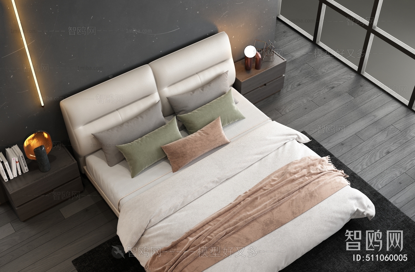 Modern Double Bed