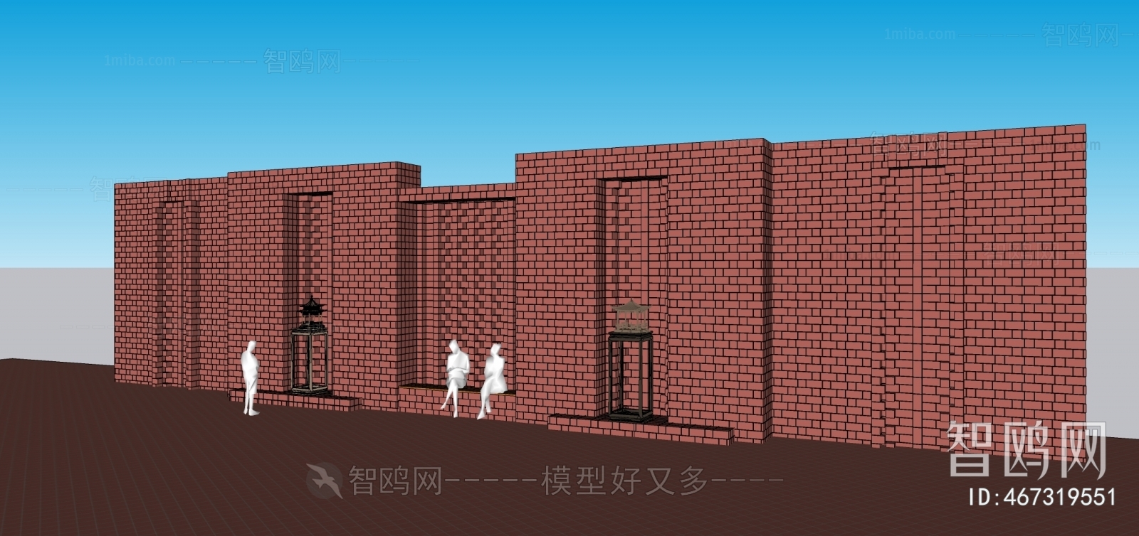 New Chinese Style Building Component