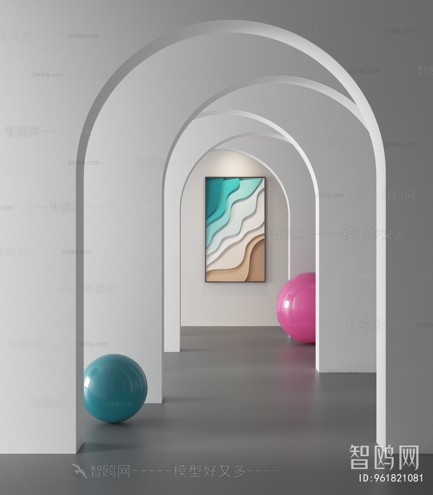 Modern Three-dimensional Physical Painting