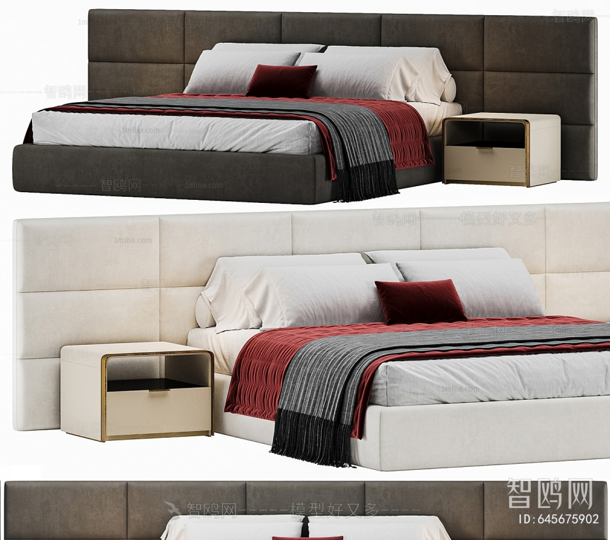 Modern Double Bed