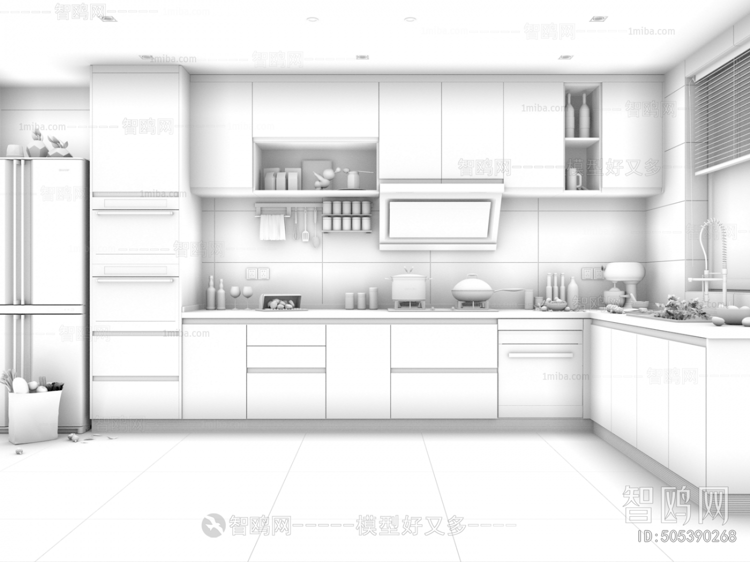 Modern The Kitchen