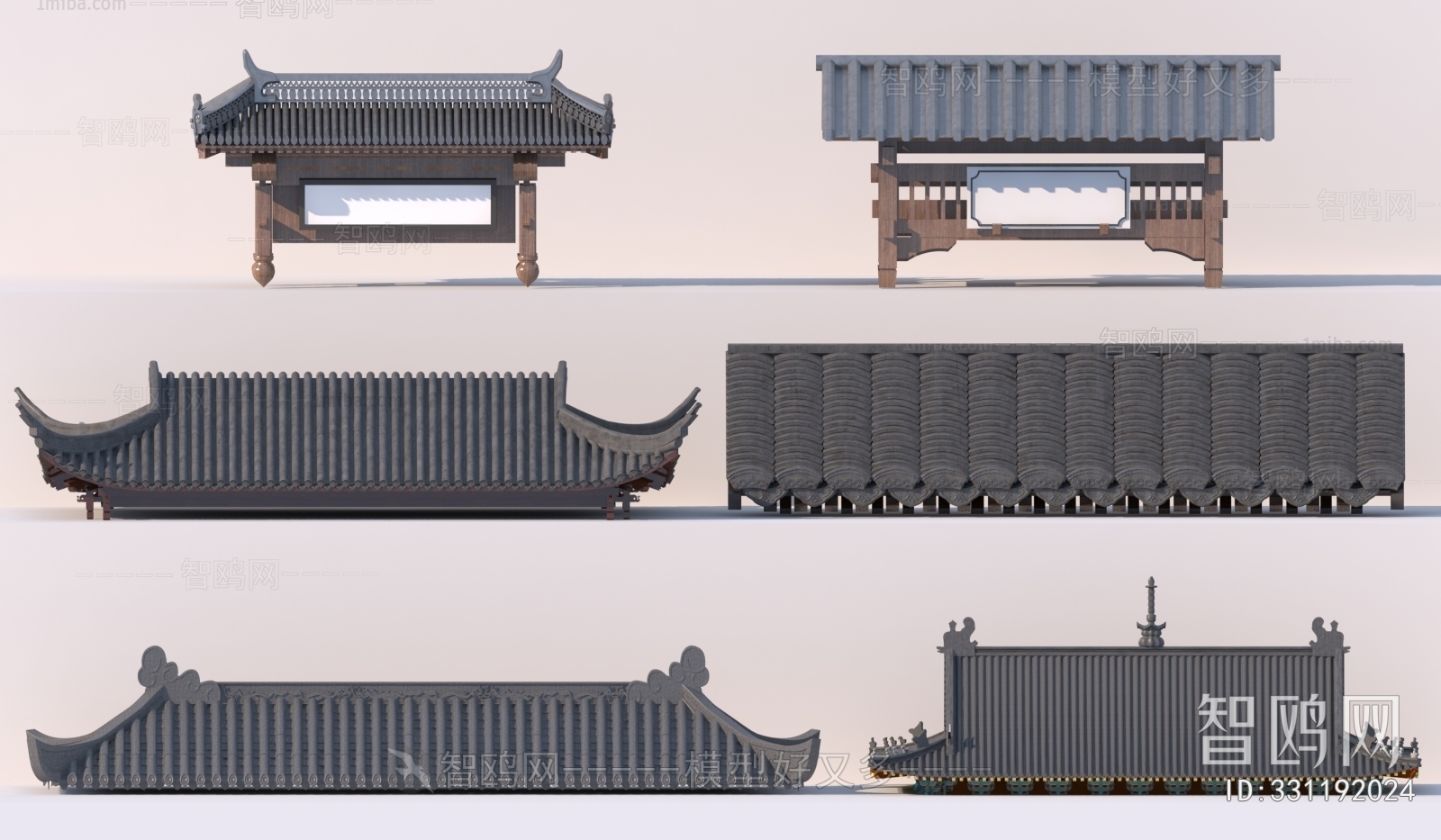 New Chinese Style Building Component