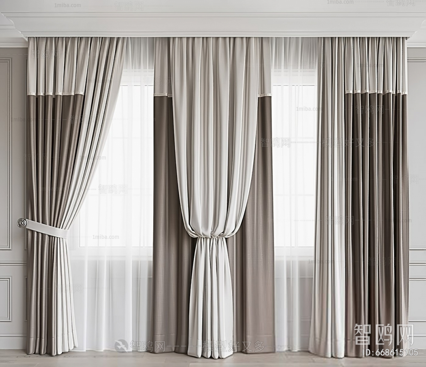 Modern The Curtain