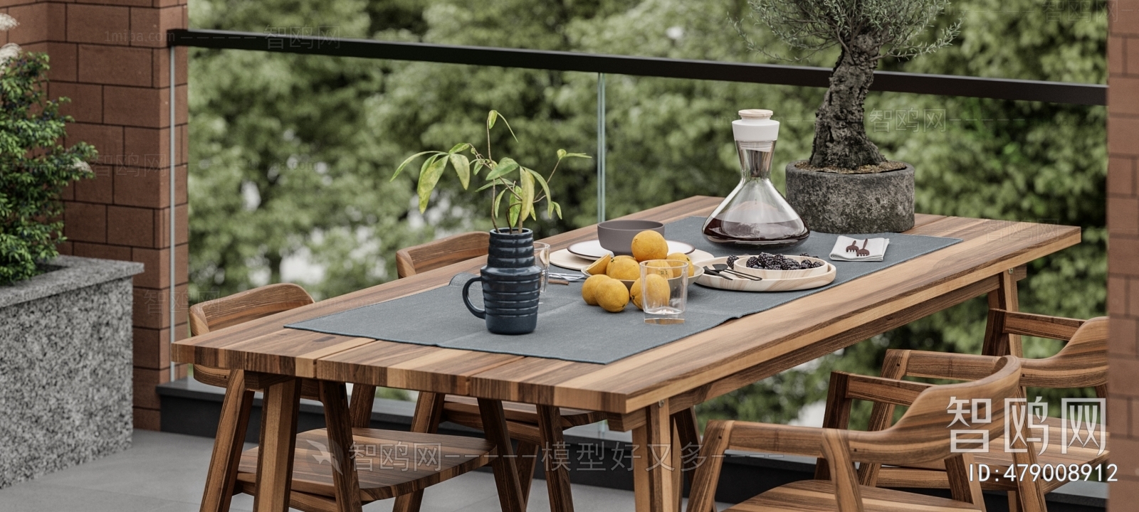 Modern Leisure Table And Chair