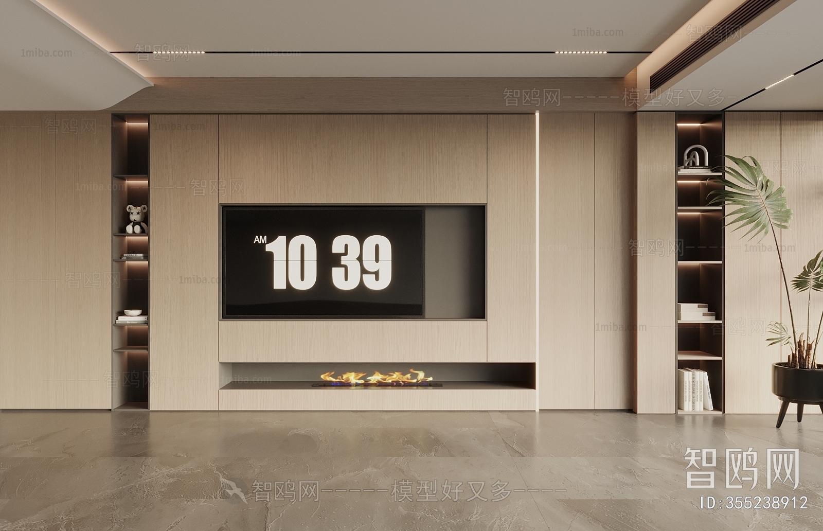 Modern TV Wall