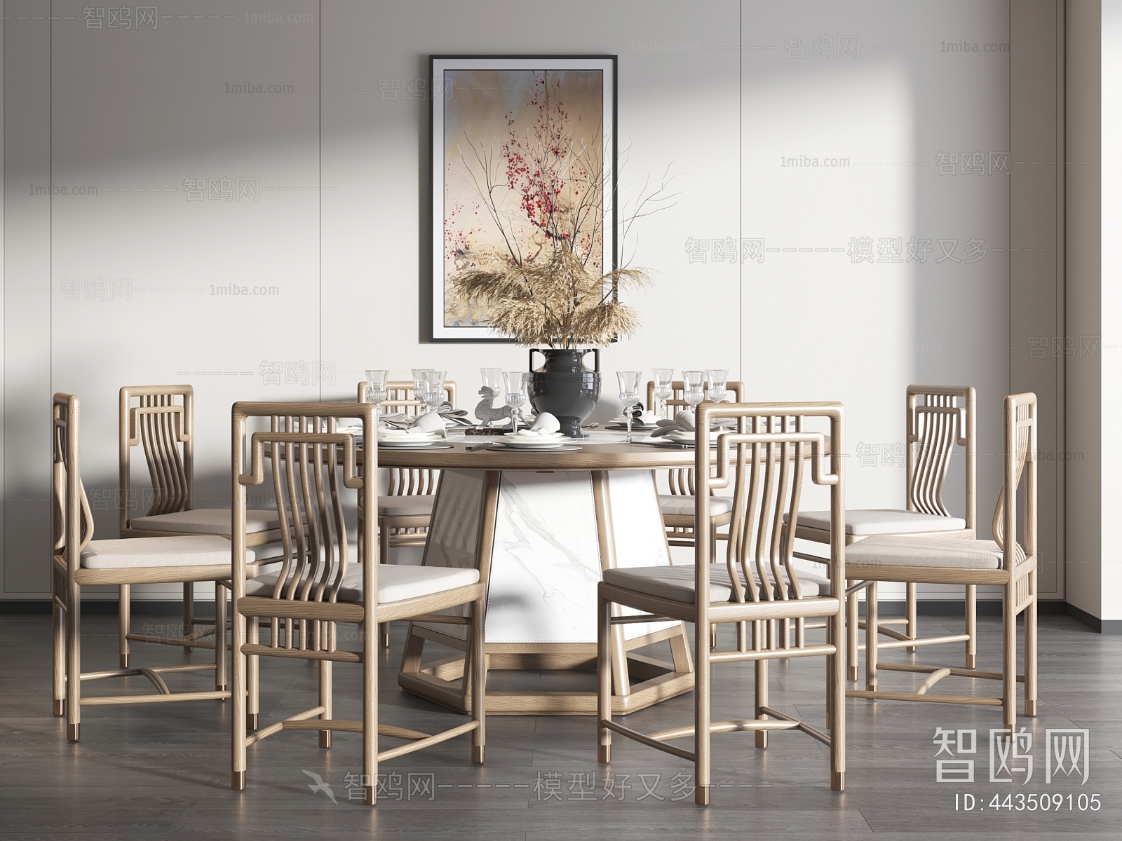 New Chinese Style Dining Table And Chairs