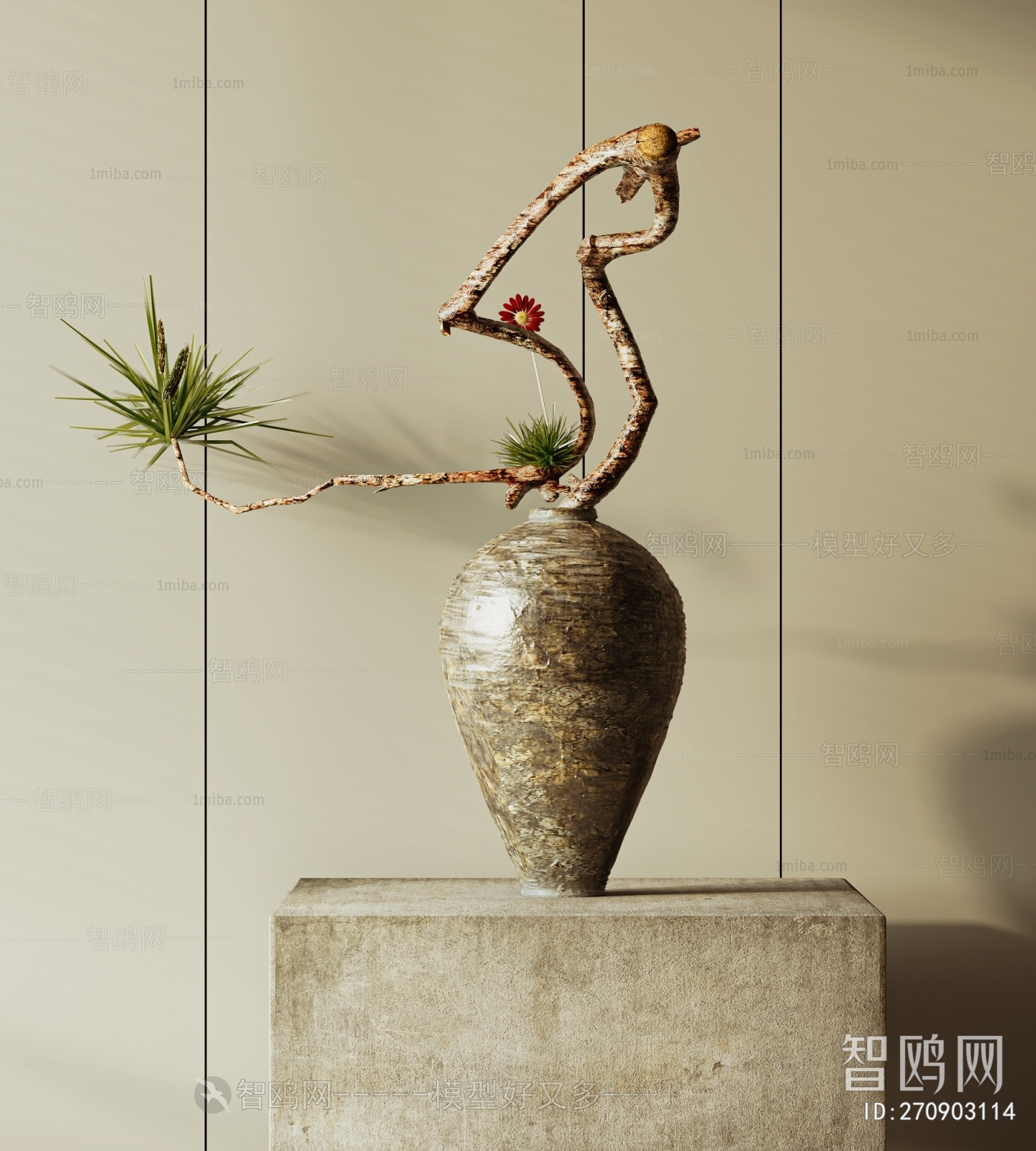 New Chinese Style Bonsai