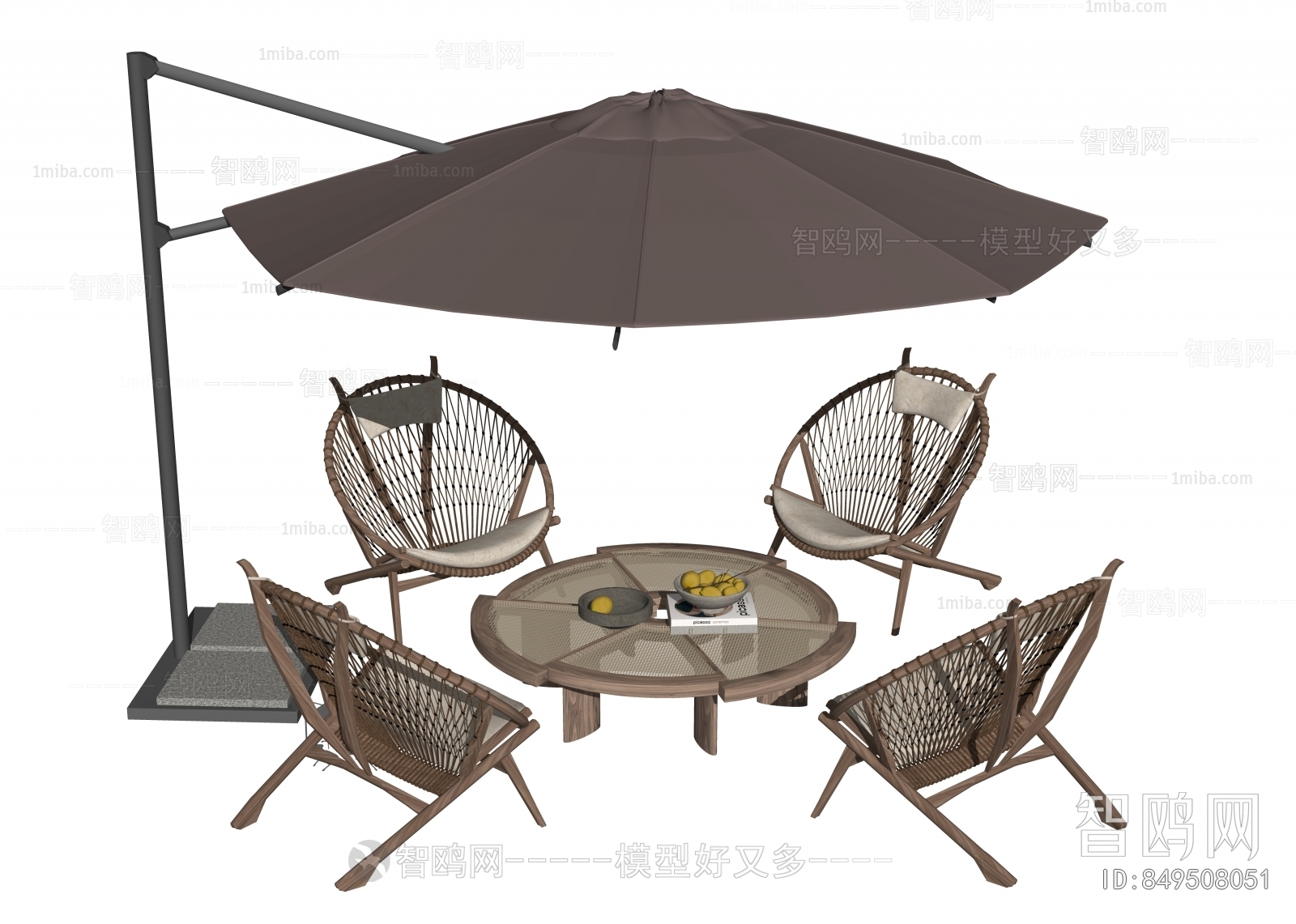 Wabi-sabi Style Outdoor Tables And Chairs