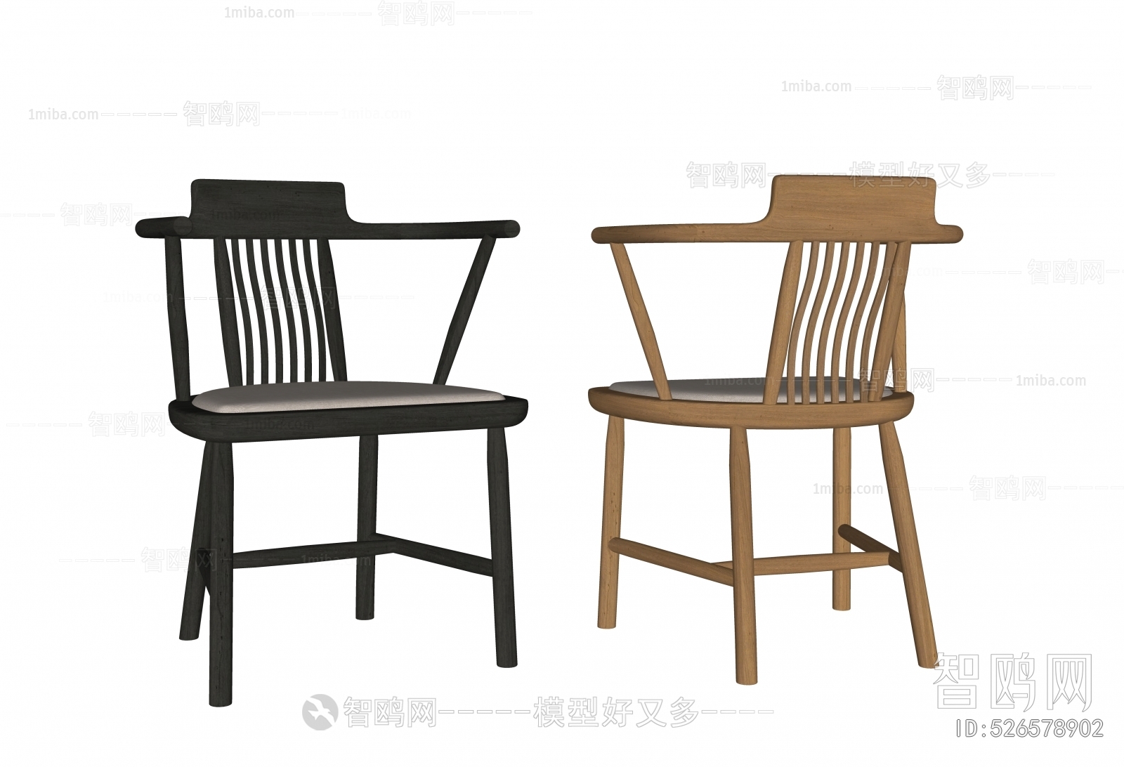 New Chinese Style Single Chair