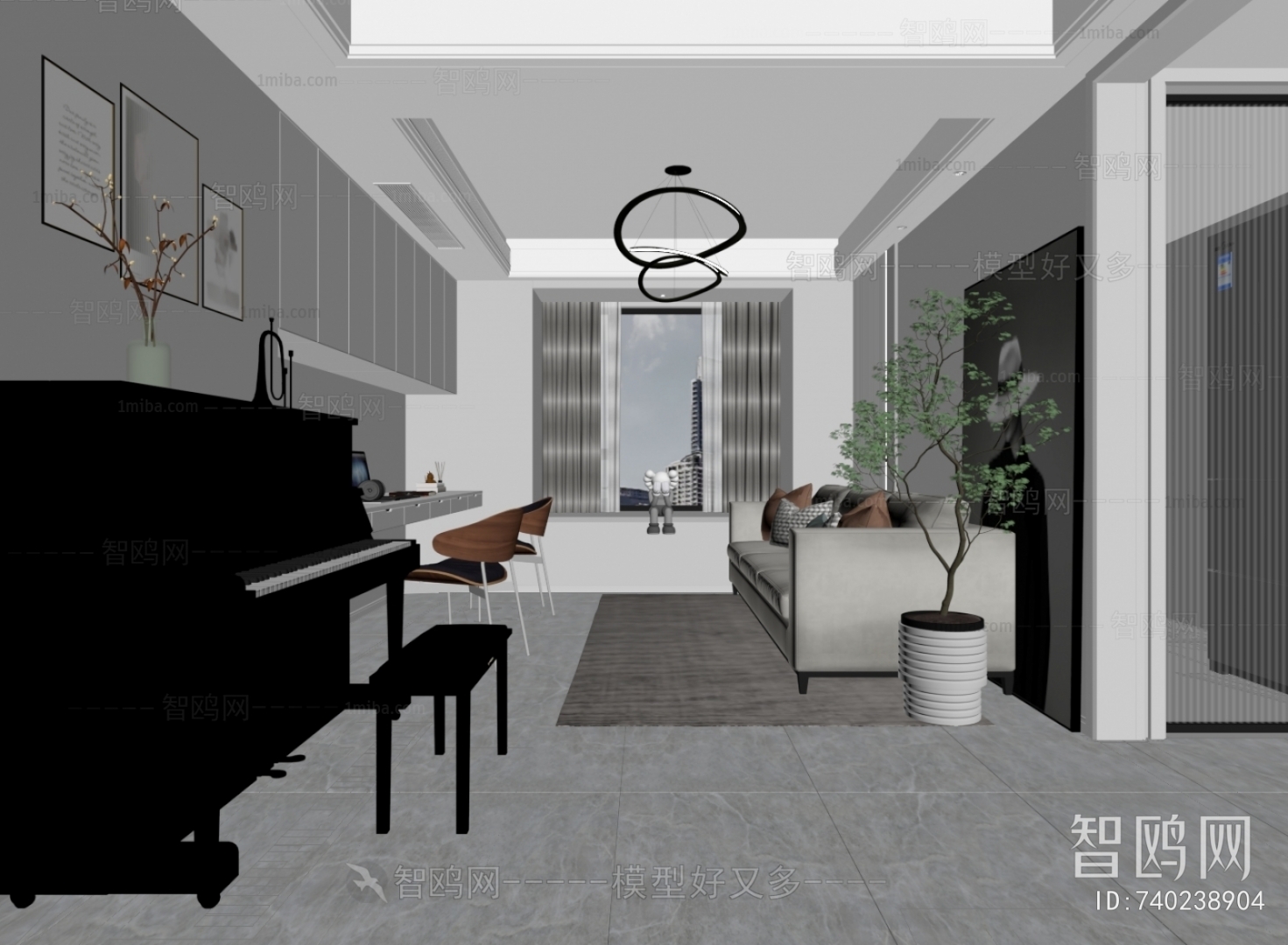 Modern A Living Room