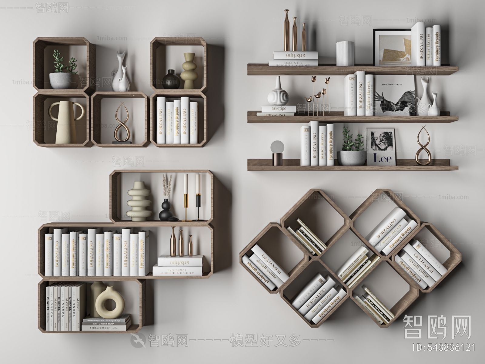 Modern Bookshelf