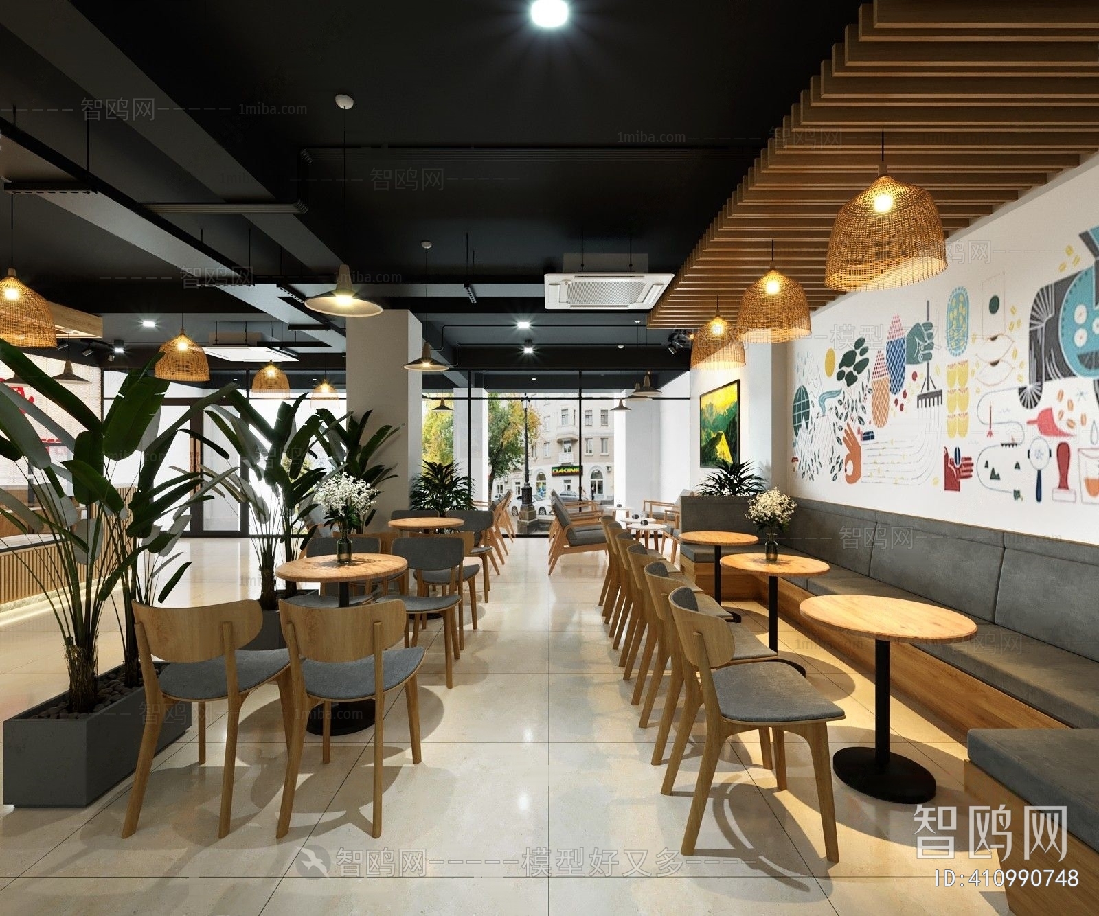 Modern Cafe