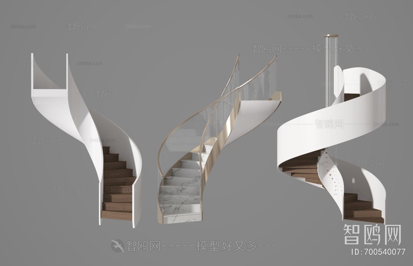 Modern Rotating Staircase