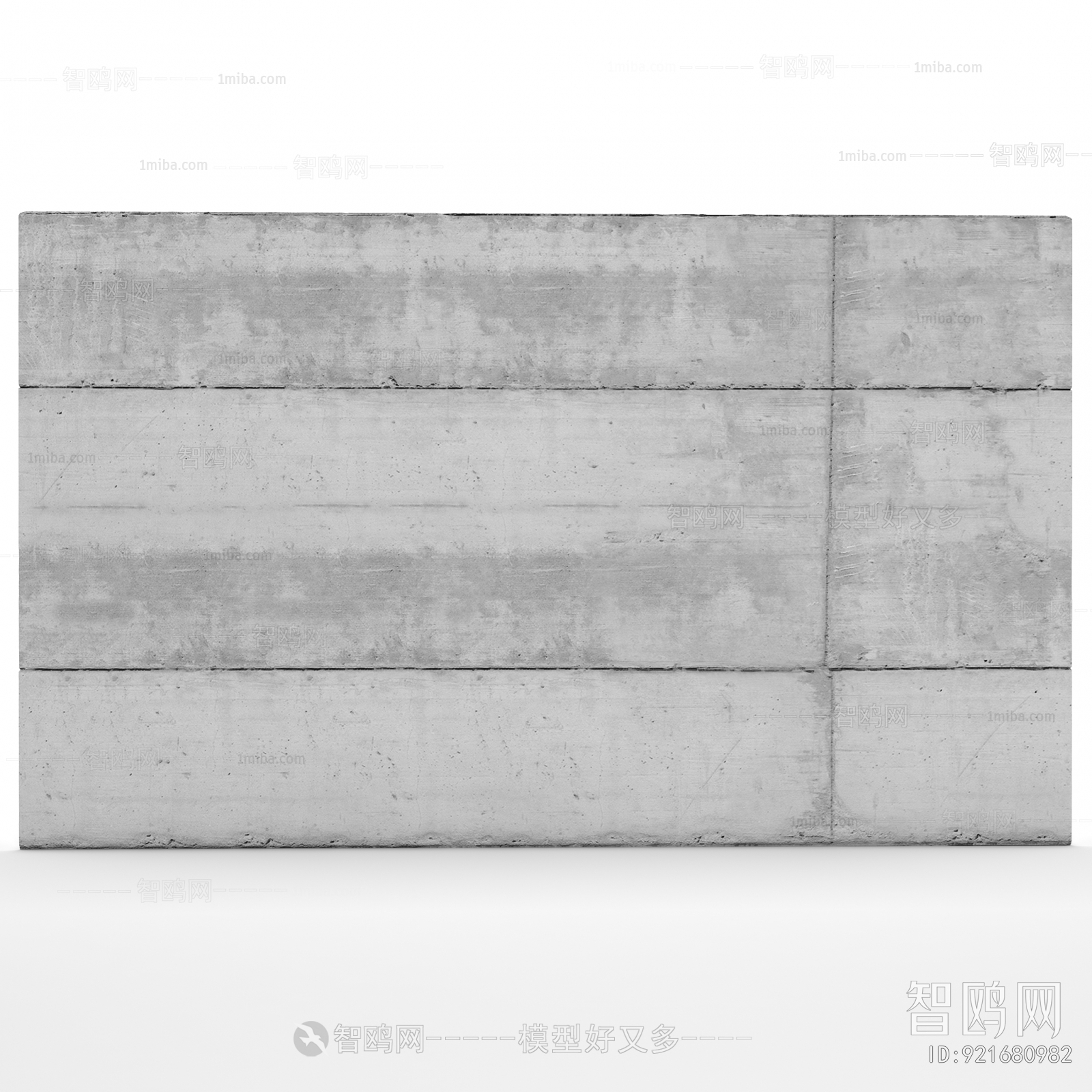现代水泥砖墙面