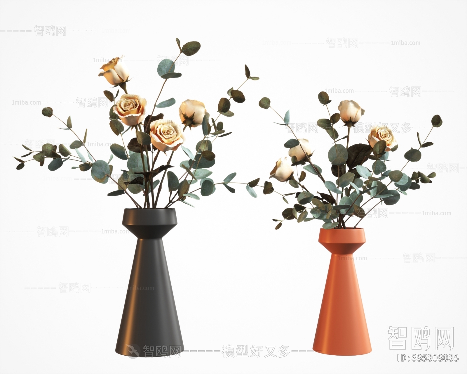 现代花瓶花艺摆件