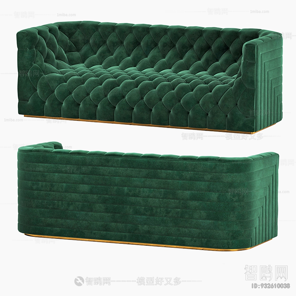 American Style A Sofa For Two