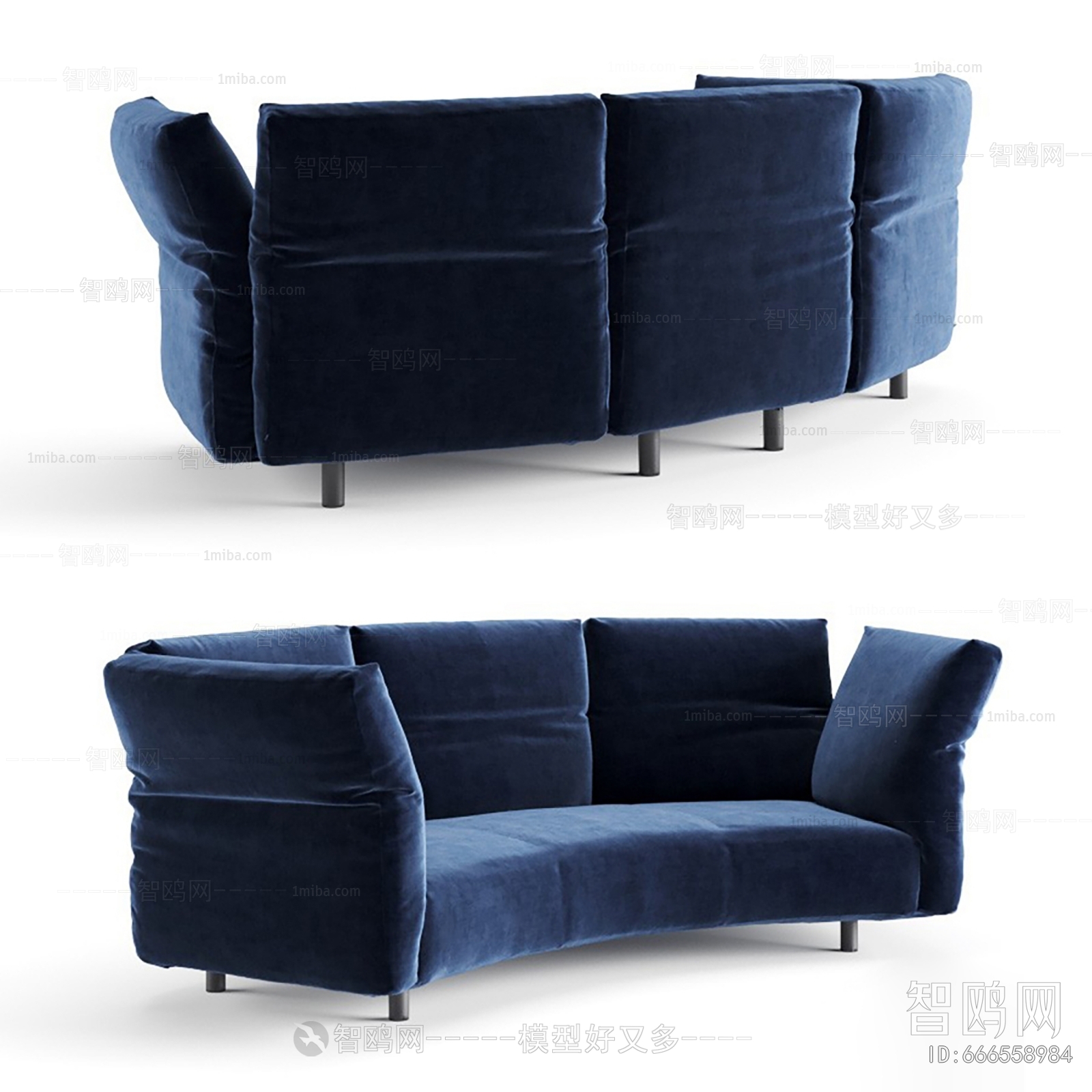 Modern Multi Person Sofa