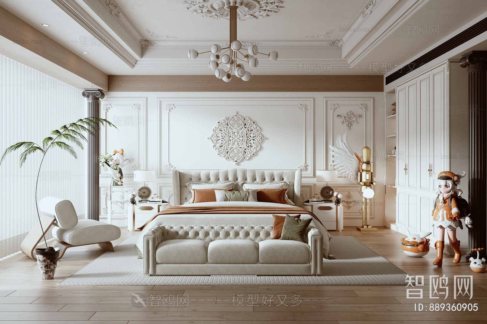 French Style Bedroom