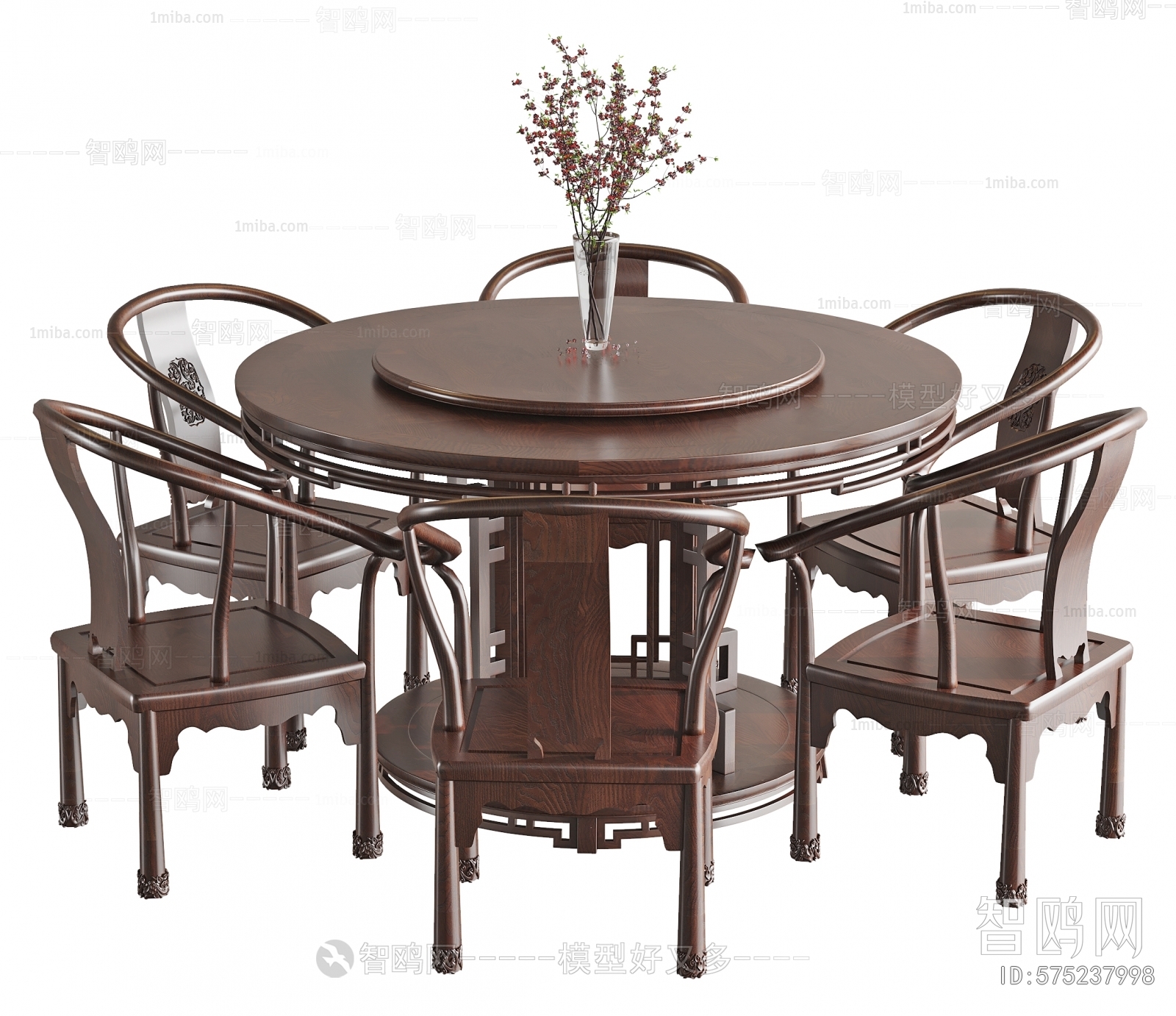 New Chinese Style Dining Table And Chairs