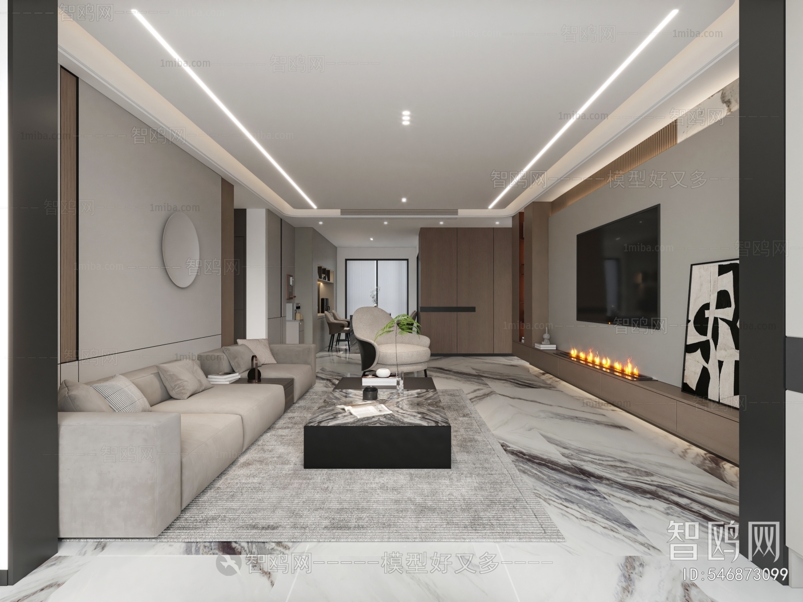 Modern A Living Room