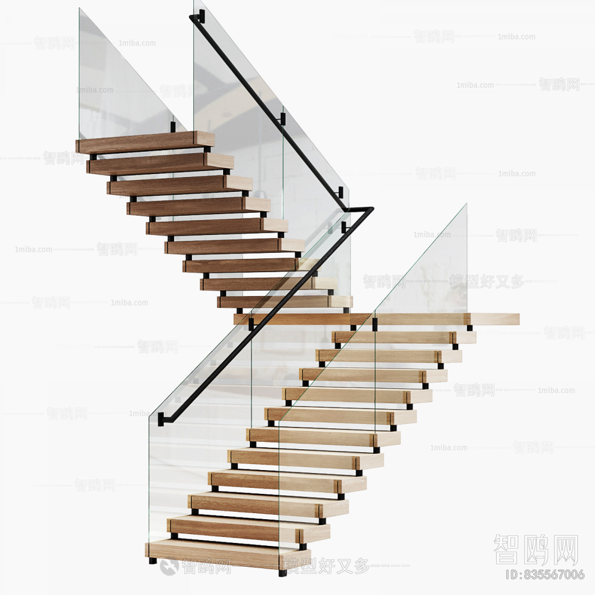 Modern Stair Balustrade/elevator