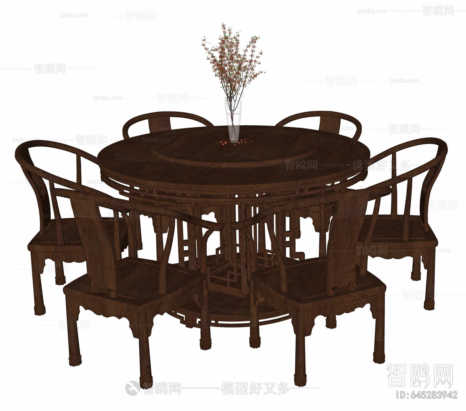 Chinese Style Dining Table And Chairs