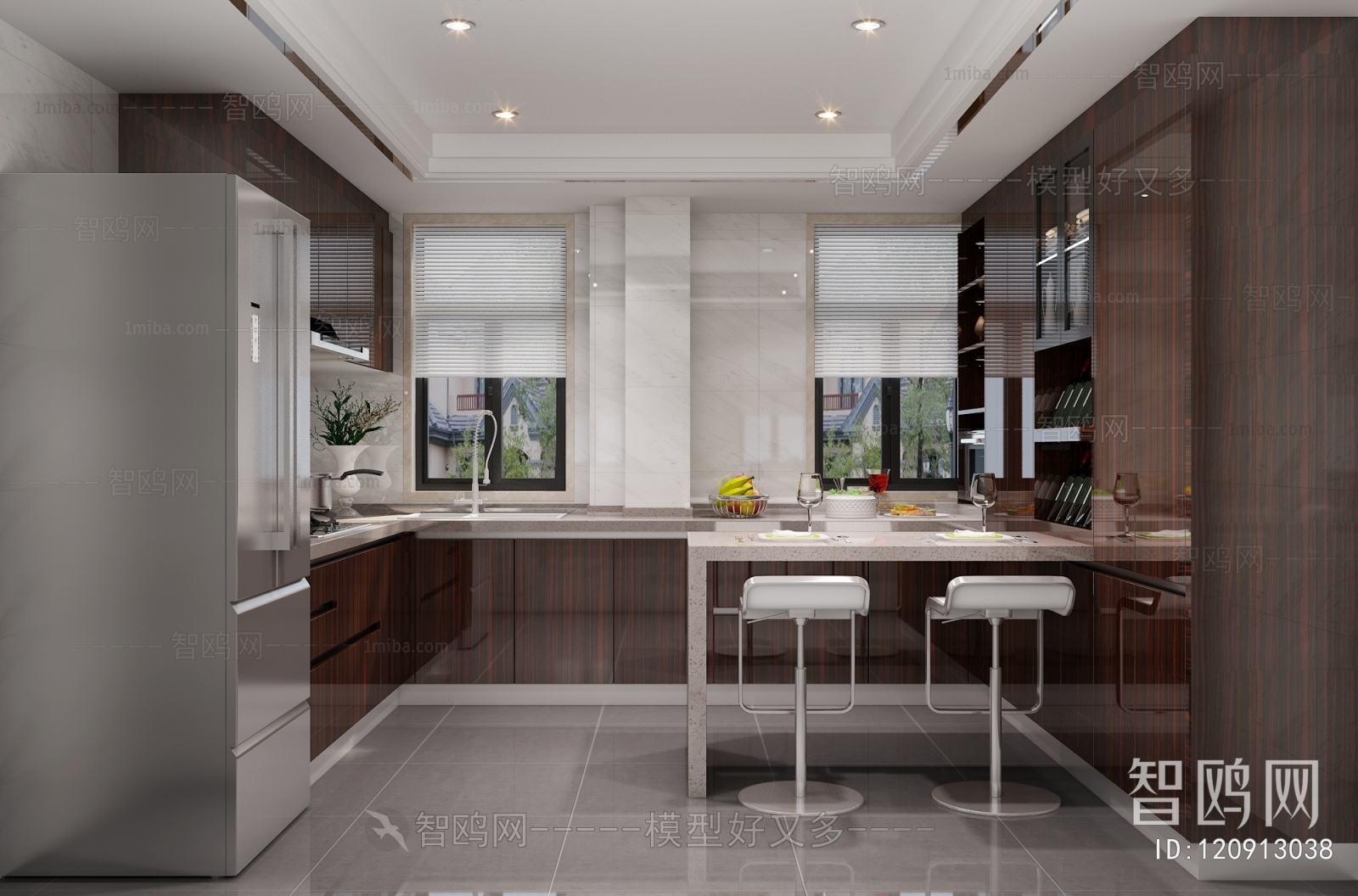 Modern Open Kitchen