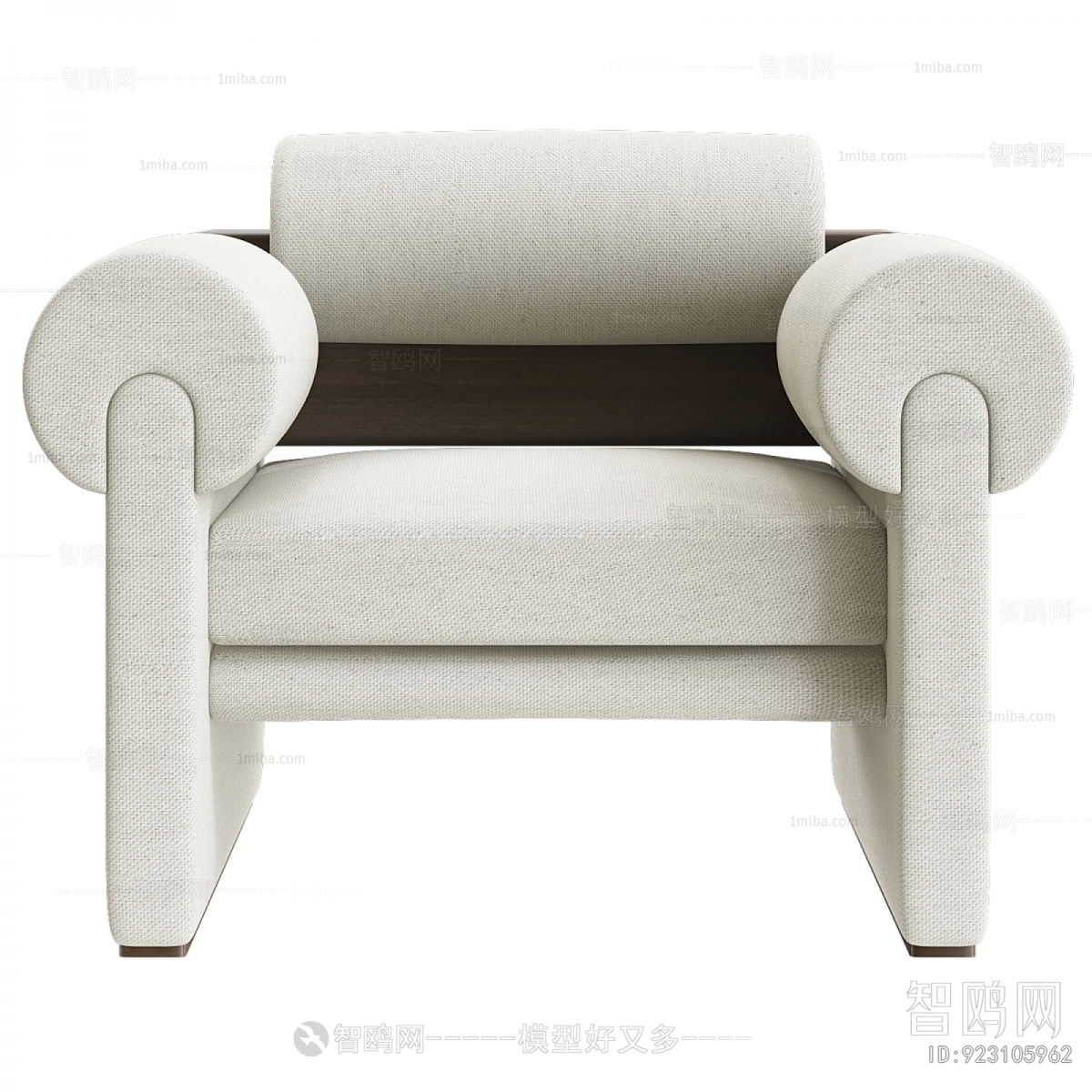 Minotti现代单人沙发