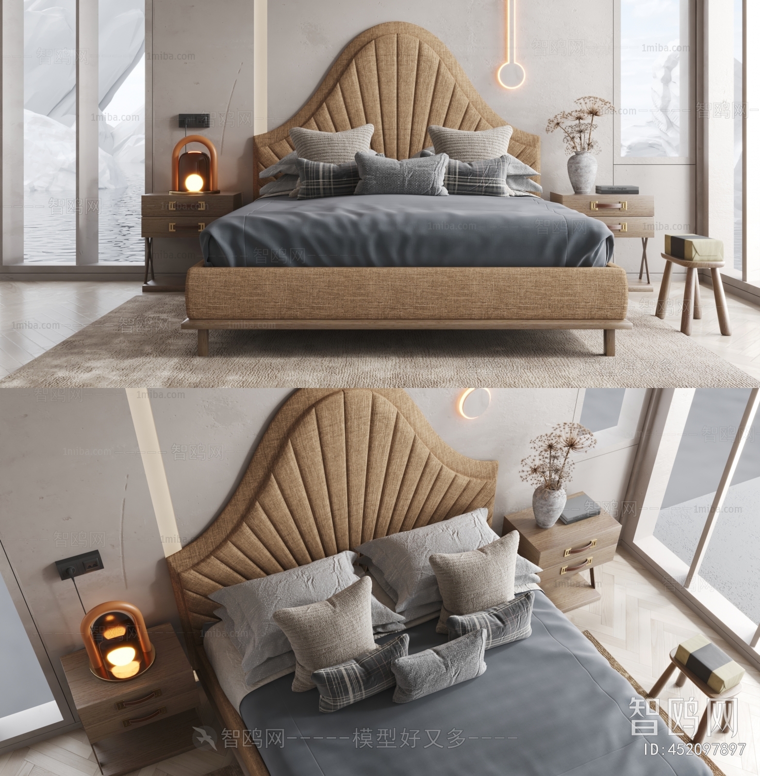 Modern Double Bed