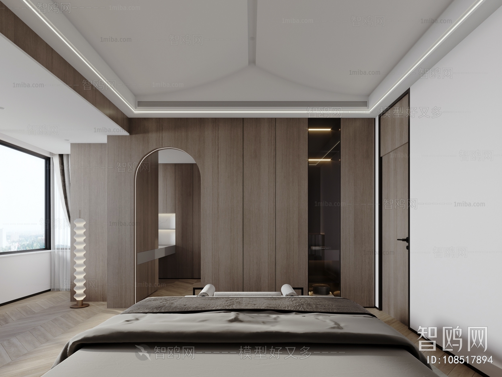 New Chinese Style Bedroom