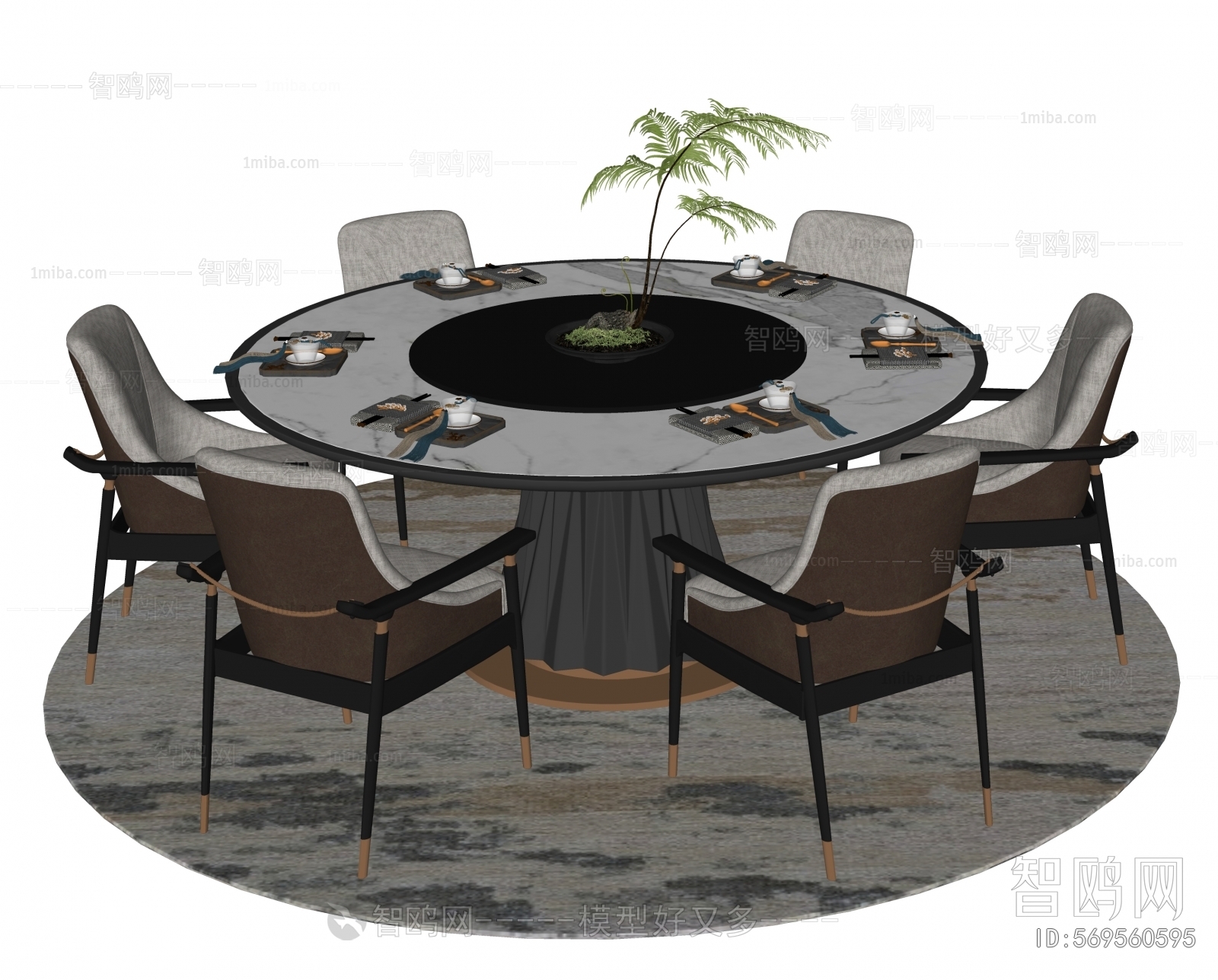 New Chinese Style Dining Table And Chairs