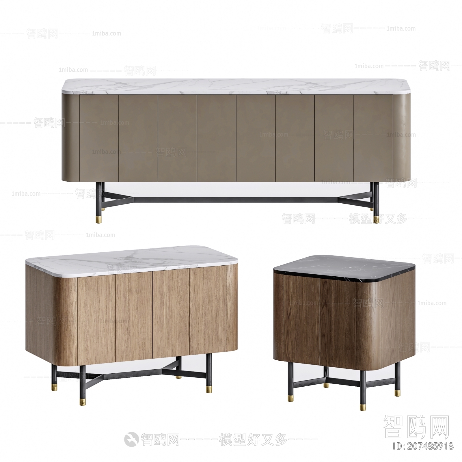 Modern Side Cabinet/Entrance Cabinet