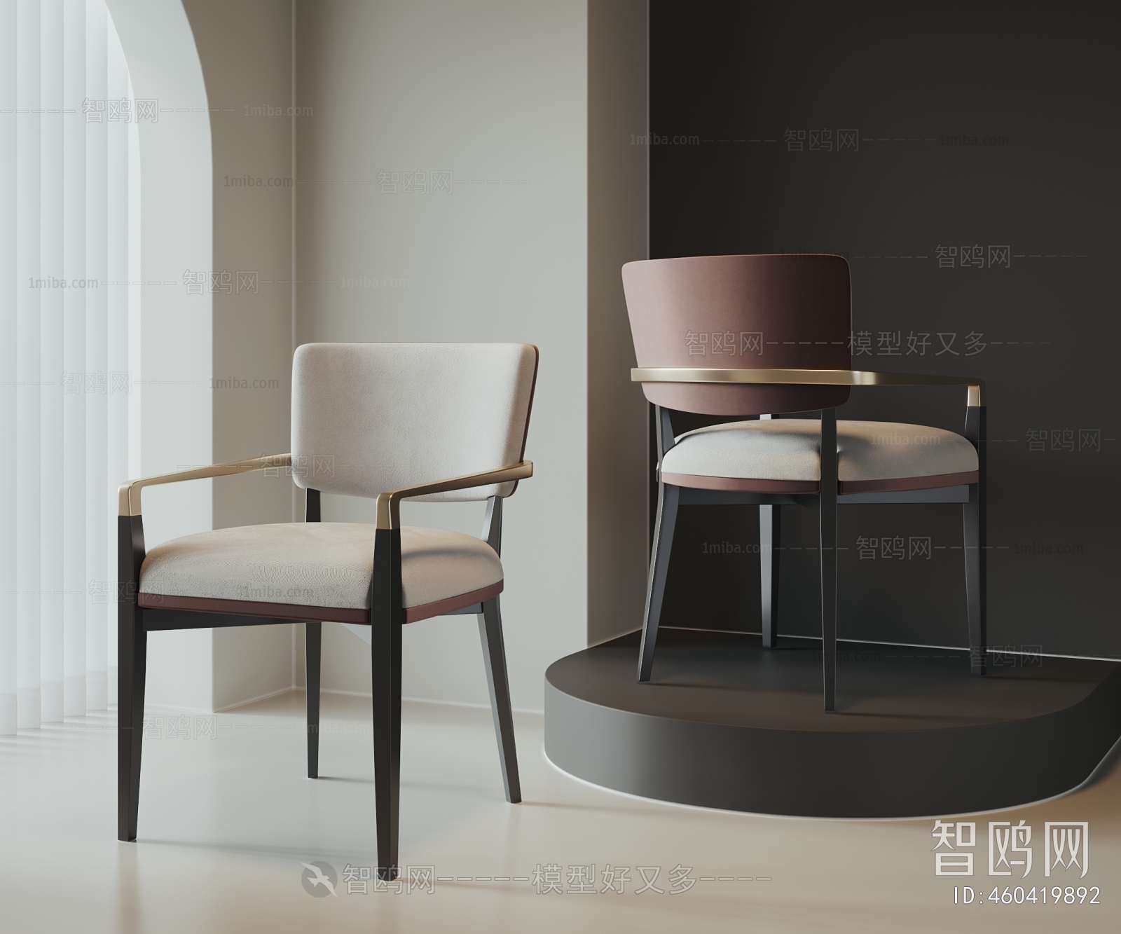 New Chinese Style Single Chair