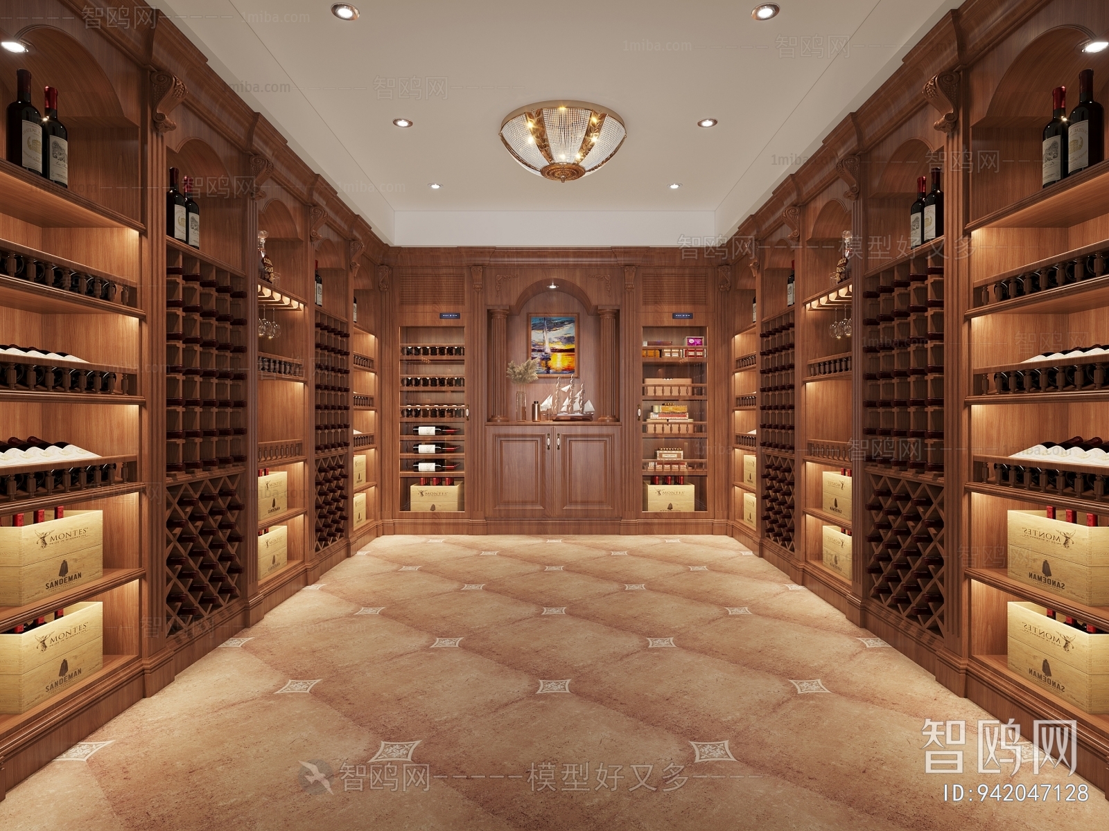 American Style Wine Cellar/Wine Tasting Room