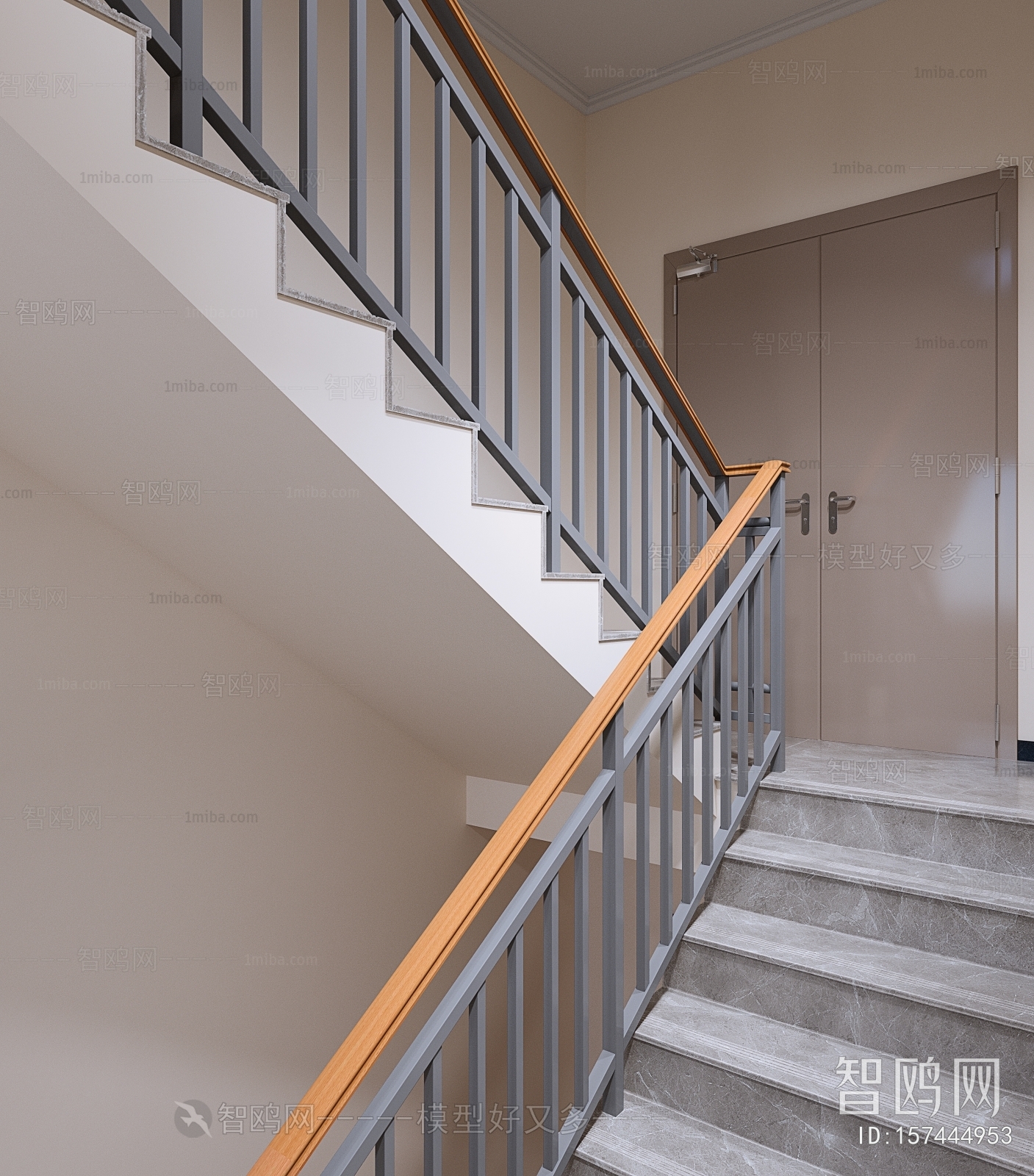 Modern Stair Balustrade/elevator