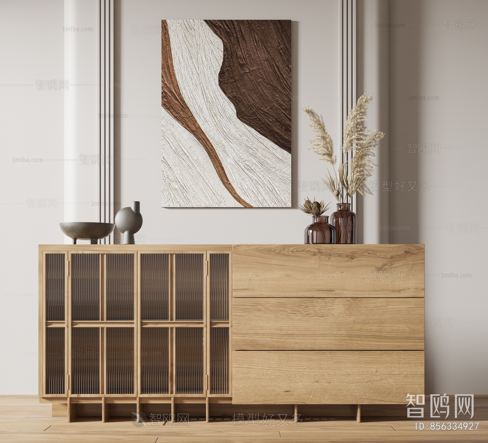 Wabi-sabi Style Sideboard