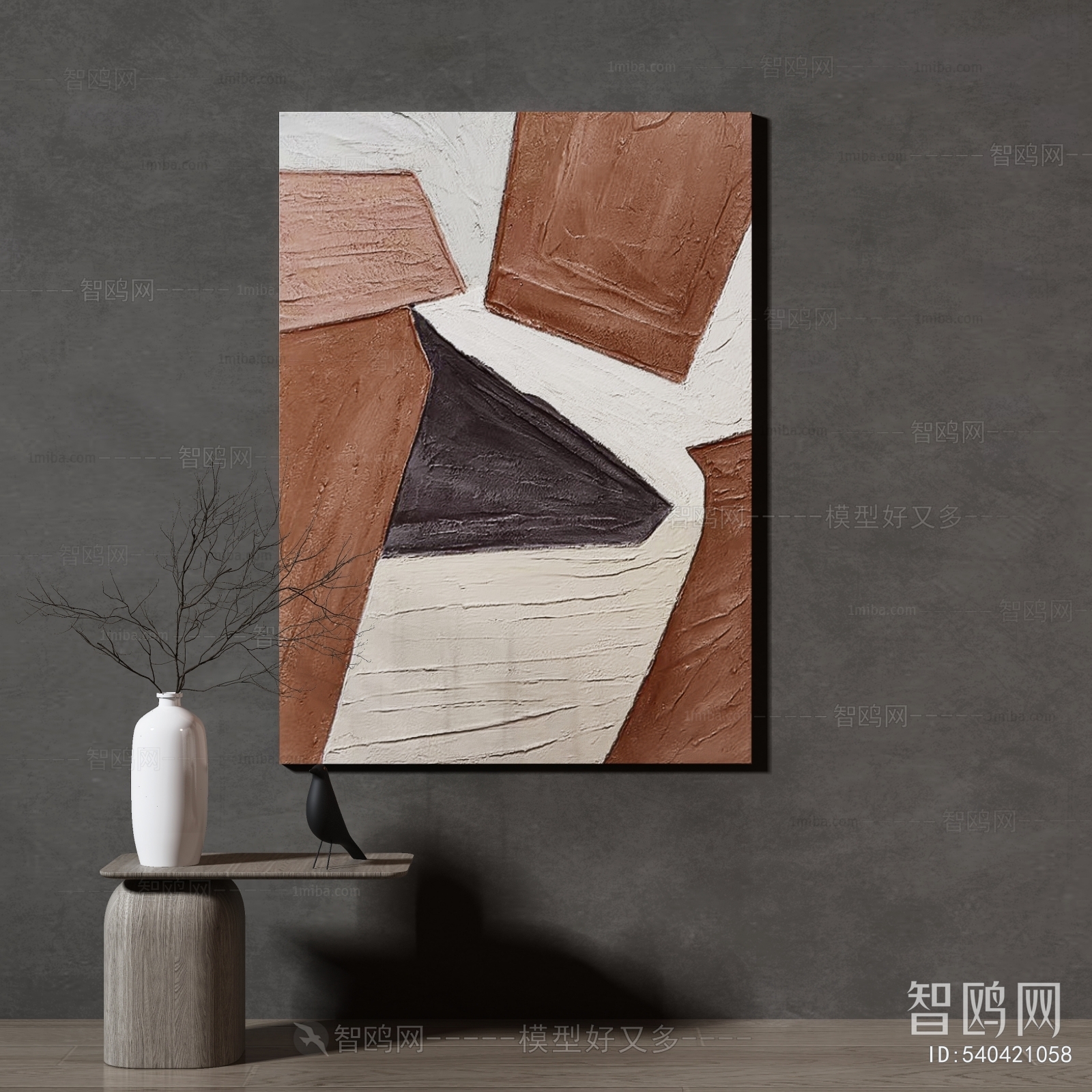 Wabi-sabi Style Painting