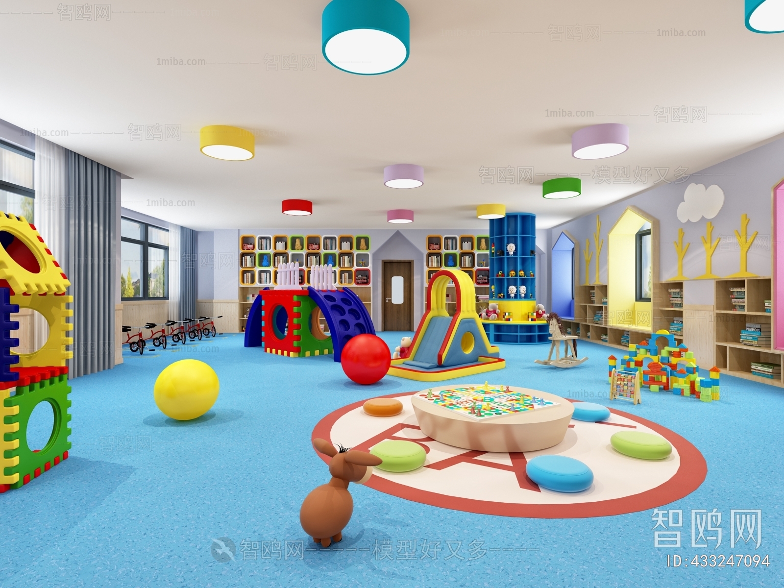 Modern Children's Playroom