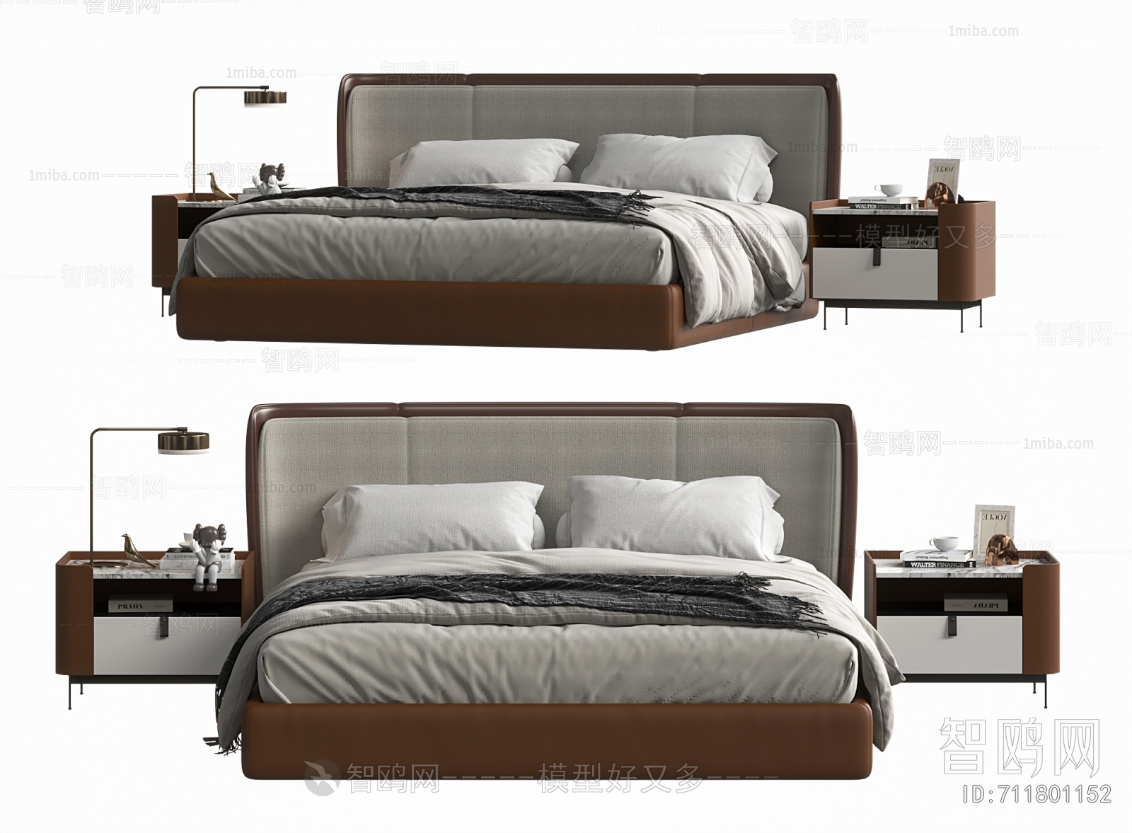 Modern Double Bed