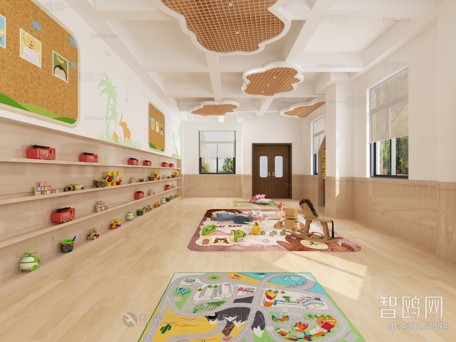 Modern Children's Playroom