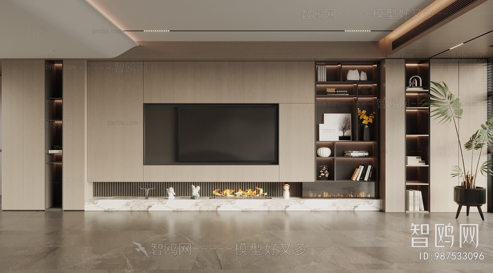 Modern TV Wall