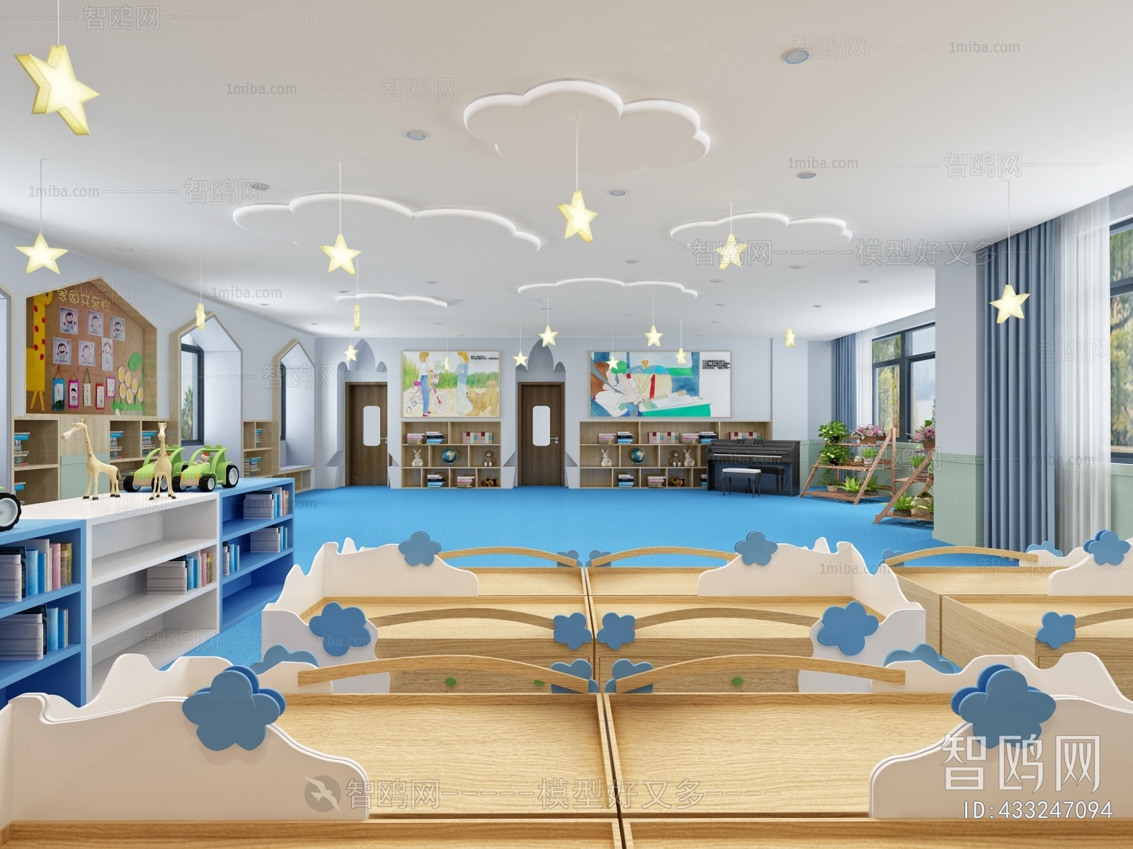 Modern Children's Playroom