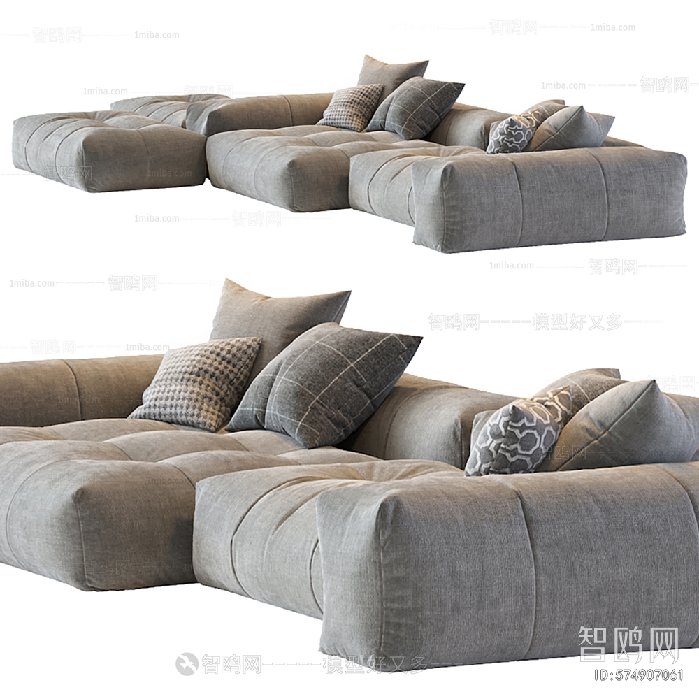 Modern Multi Person Sofa