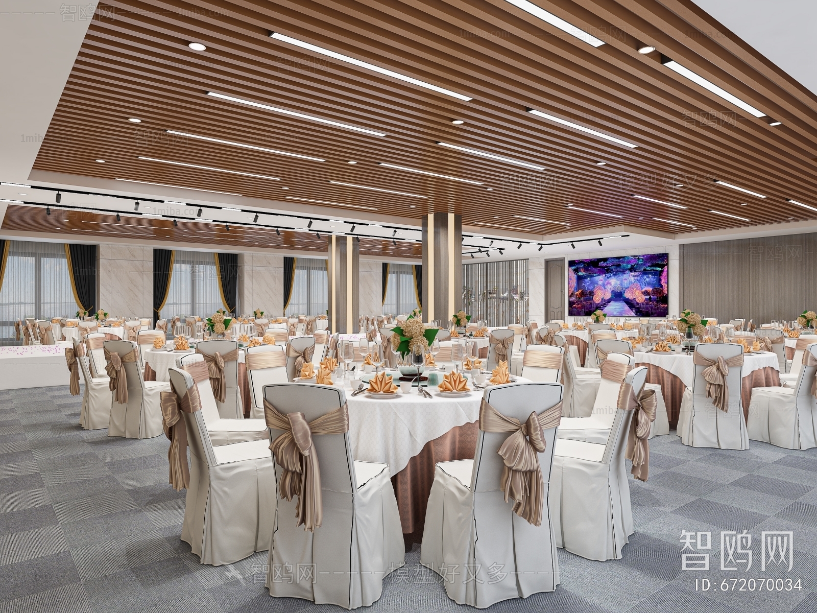 Modern Banquet Hall