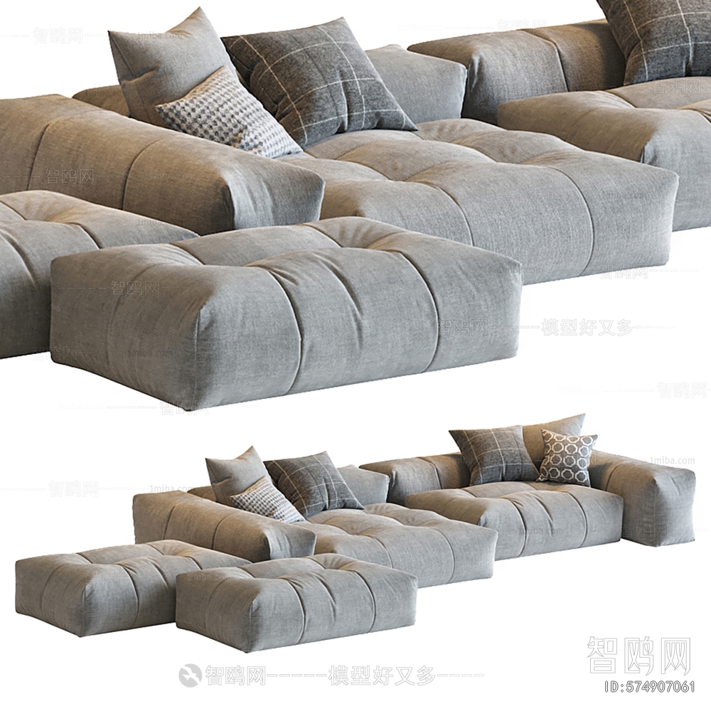 Modern Multi Person Sofa