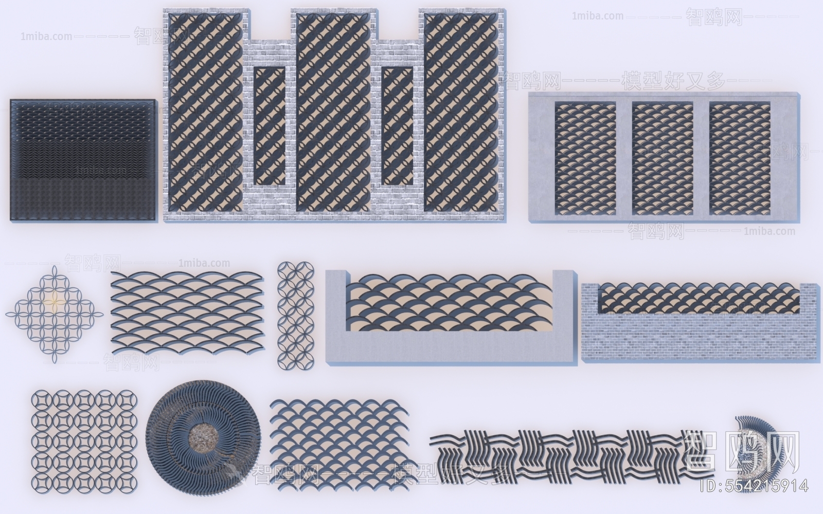 New Chinese Style Building Component