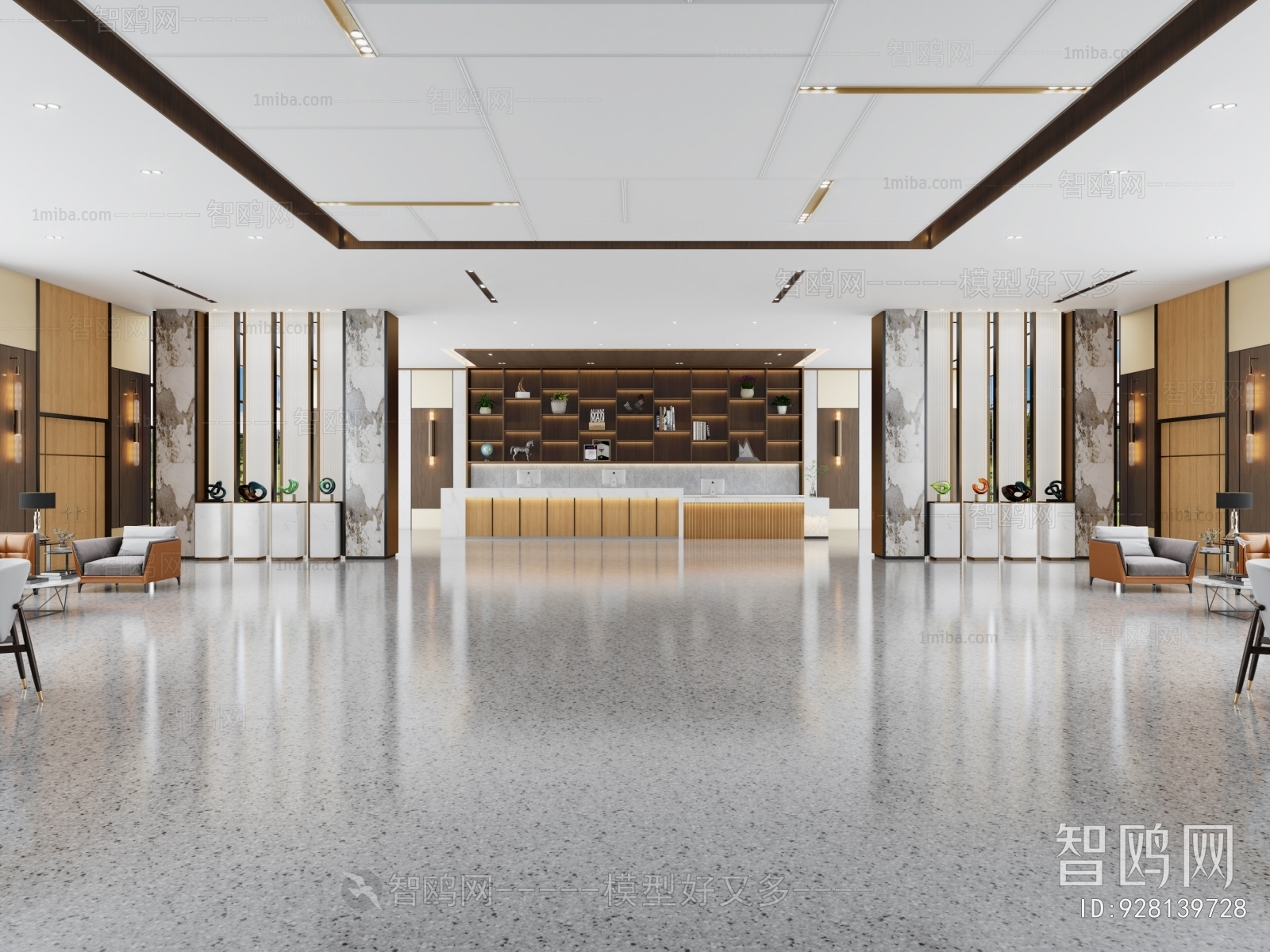 医院大厅初步方案|空间|室内设计|liuguanzhen18 - 原创作品 - 站酷 (ZCOOL)