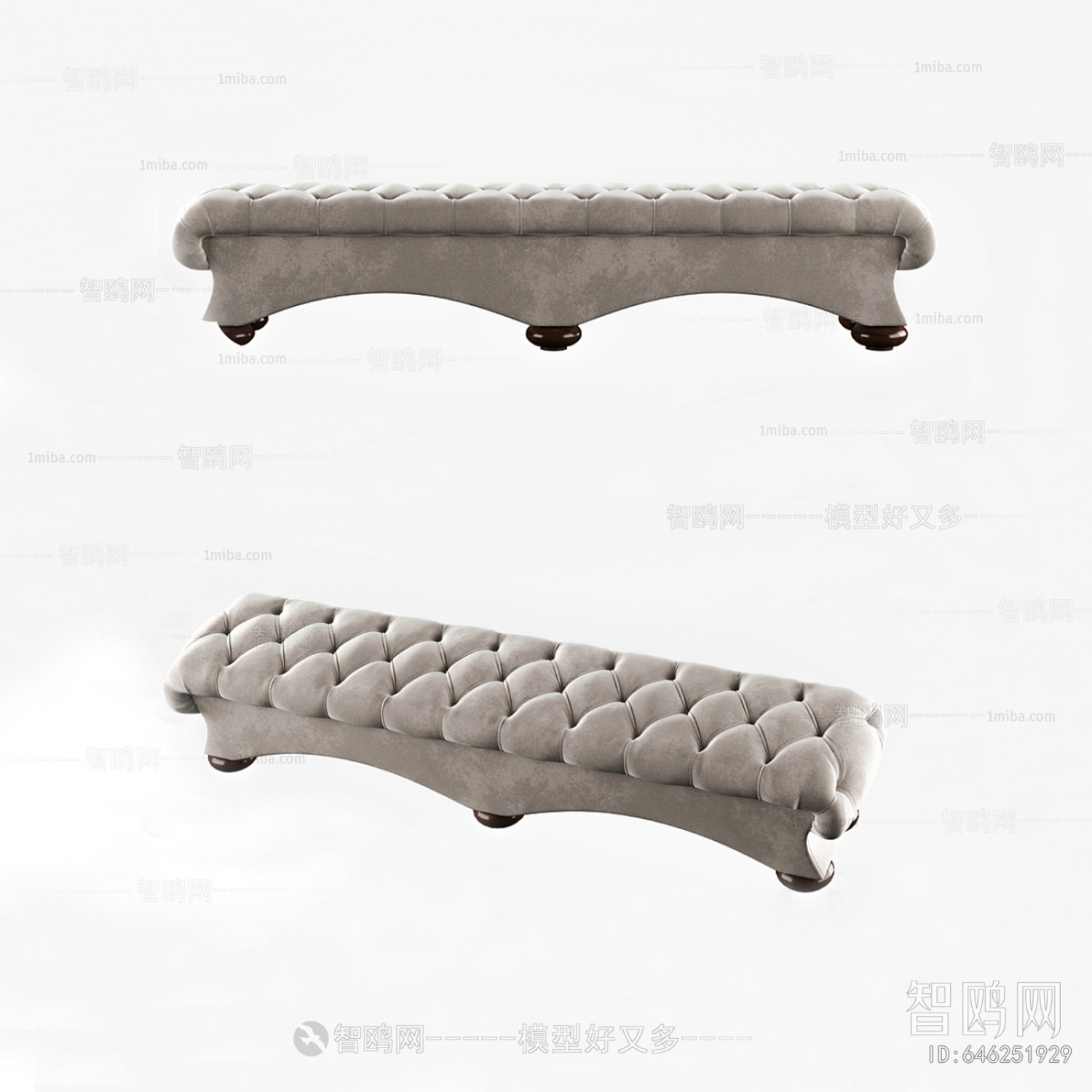 American Style Sofa Stool